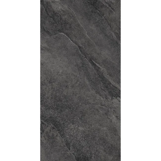 Alpen Graphite Slate Effect Matt Porcelain Tile 120x60cm | Tile ...