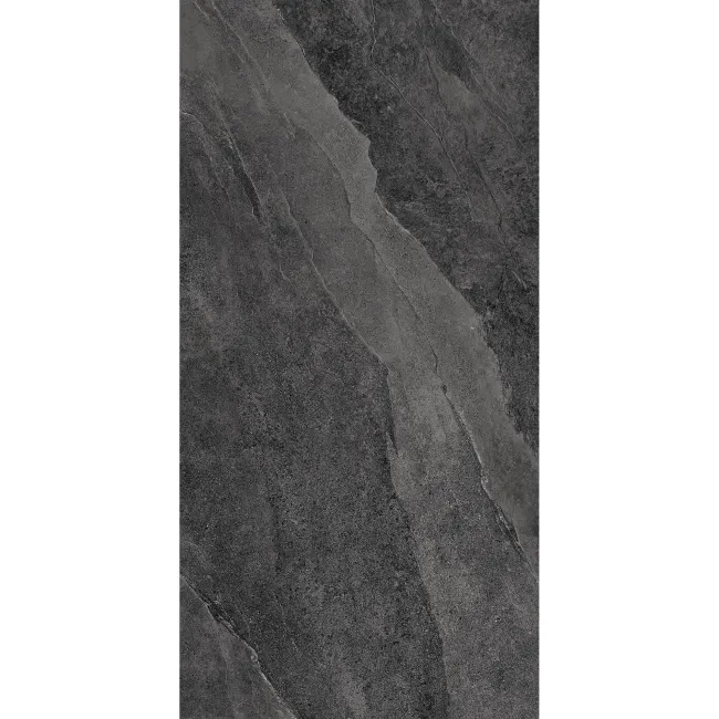 Alpen Graphite Slate Effect Matt Porcelain Tile 120x60cm | Tile ...