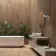 Dakaris Dark Oak Slatted Wood Effect Large Matt Porcelain Tile 120x60cm