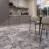 Unico Grey Marble Effect Italian Large Matt Porcelain Tile 120x120cm