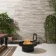 Bellevue Ivory Stone Effect Matt Porcelain Outdoor Paving Tile 59.2x59.2cm