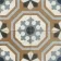 Osborne Blue Victorian Patterned Matt Ceramic Floor Tile 45x45cm