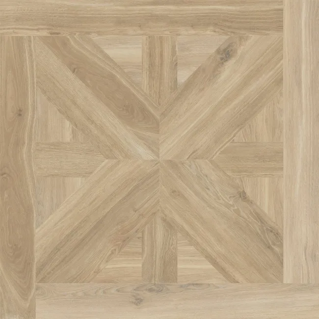 Volte Beech Woven Wood Effect Large Matt Porcelain Tile 75x75cm