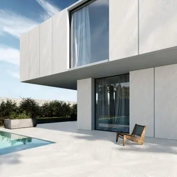 Alchemy Pearl Grey Slate Effect Large Matt Porcelain Slab 275x100cm