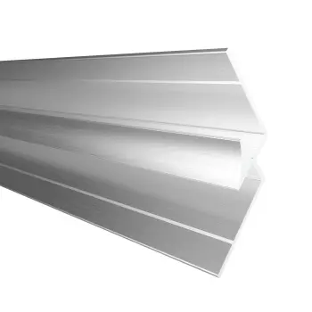 4.5mm TrueTouch Brushed Polished Silver Internal Corner Trim