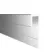 4.5mm TrueTouch Brushed Polished Silver End Cap Trim