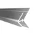 4.5mm TrueTouch Brushed Polished Silver External Corner Trim
