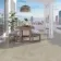Tampa Ivory Stone Effect Matt Porcelain Tile 60.4x60.4cm