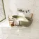 Macha Green Marble Effect Large Polished Porcelain Tile 120x60cm