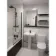 Carrara White Matt Marble Porcelain Tile 60x30cm