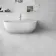 Cluny White Stone Effect Matt Ceramic Wall Tile 100x33.3cm