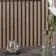 Trepanel® Smoked Oak Square Acoustic Wood Wall Panels