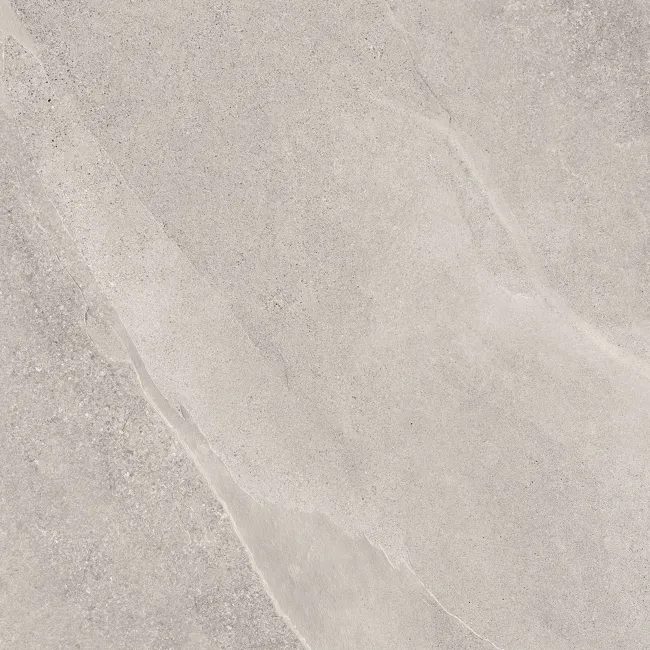 Alpen Grey Slate Effect Matt Italian Porcelain Tile 60x60cm