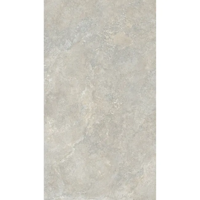 Linen Beige Travertine Effect Structured Matt Porcelain Slabs 180x100cm