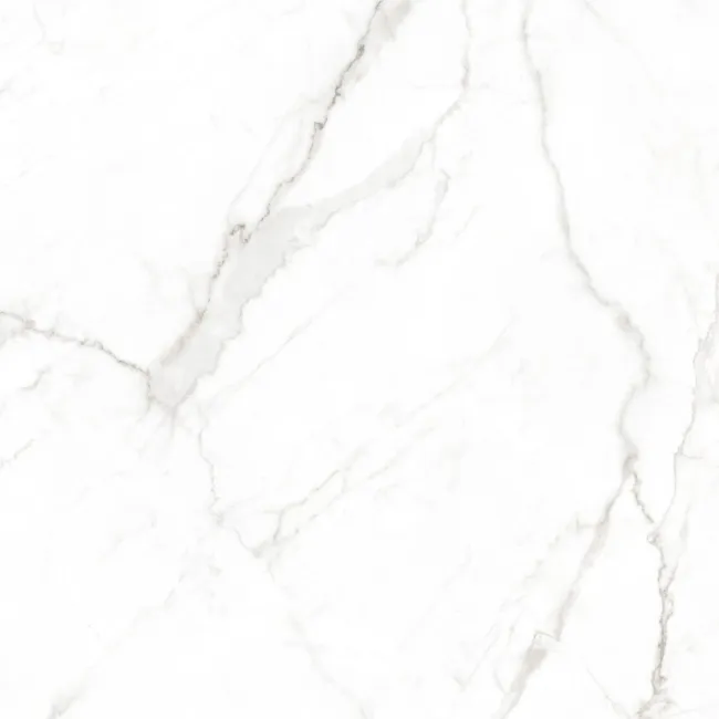 Lumier White Marble Effect Structured Matt Porcelain Tile 100x100cm