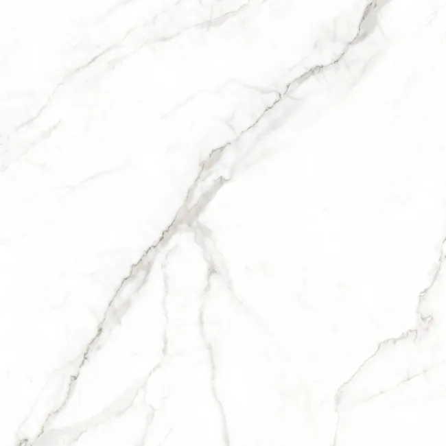 Lumier White Marble Effect Structured Matt Porcelain Tile 100x100cm