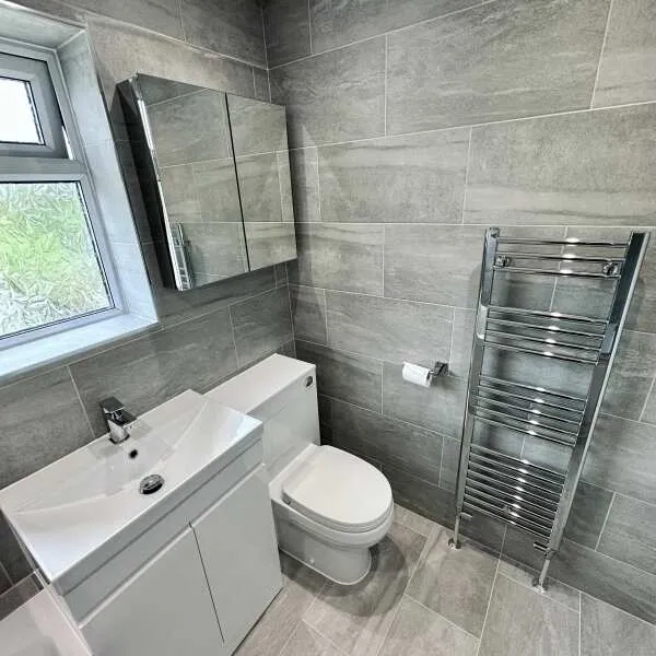 Cliff Grey Slate Effect Porcelain Tile 60x30cm