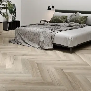 Civic Grey Wood Effect Anti Slip Porcelain Tile 90x15cm