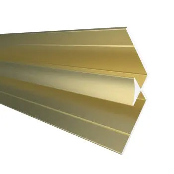 4.5mm TrueTouch Brushed Polished Gold Internal Corner Trim