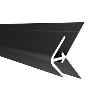 4.5mm TrueTouch Matt Black External Corner Trim