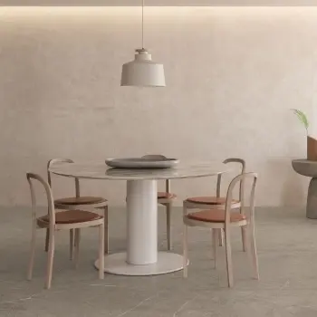Clapton Almond Large Matt Porcelain Tile 120x60cm